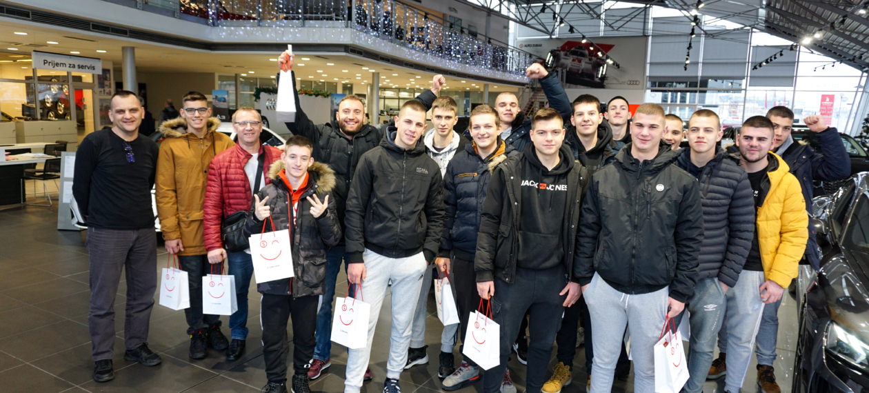 Budući mehaničari iz Dubrovnika u posjetu AutoZubak Audi servisu u Sesvetama