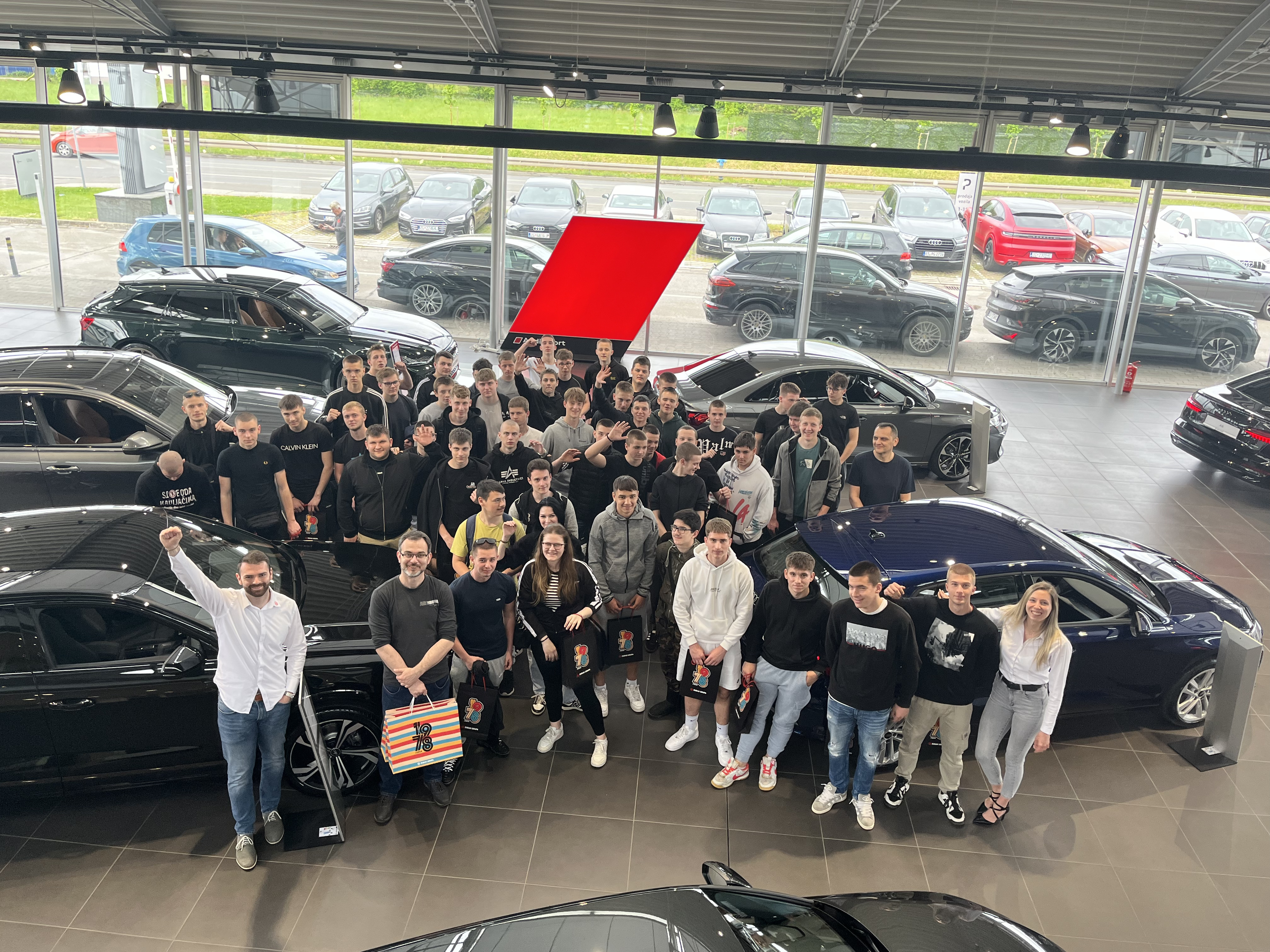 Posjet budućih stručnjaka u AutoZubak Audi Sesvetama