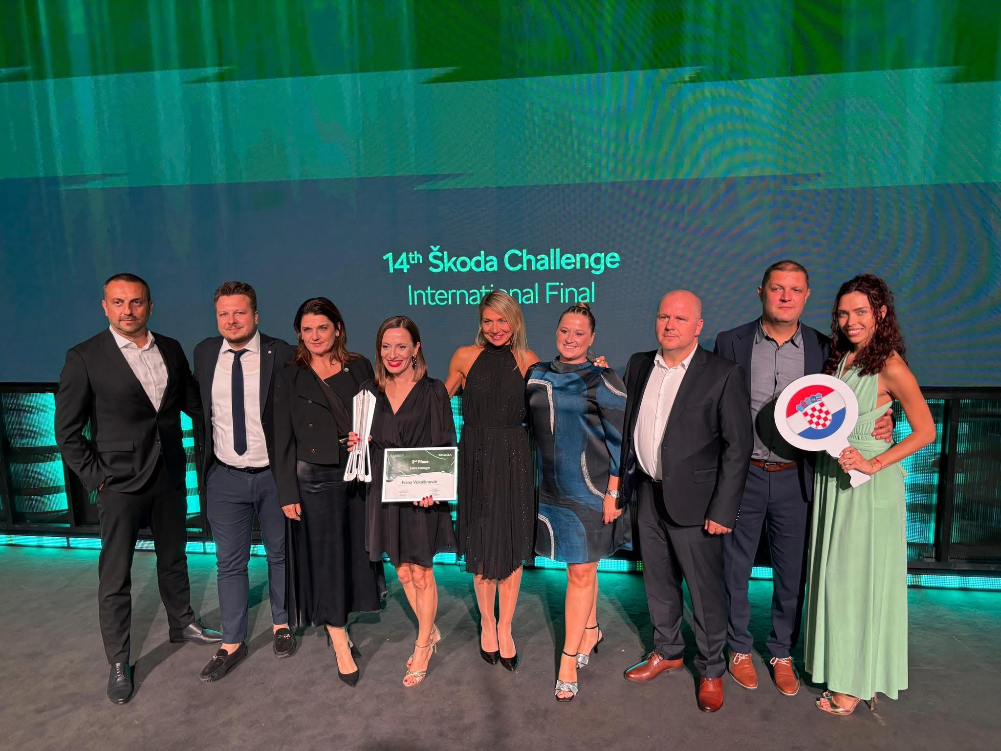 Ivana Vukašinović osvojila 2. mjesto na međunarodnom Škoda Challenge natjecanju!