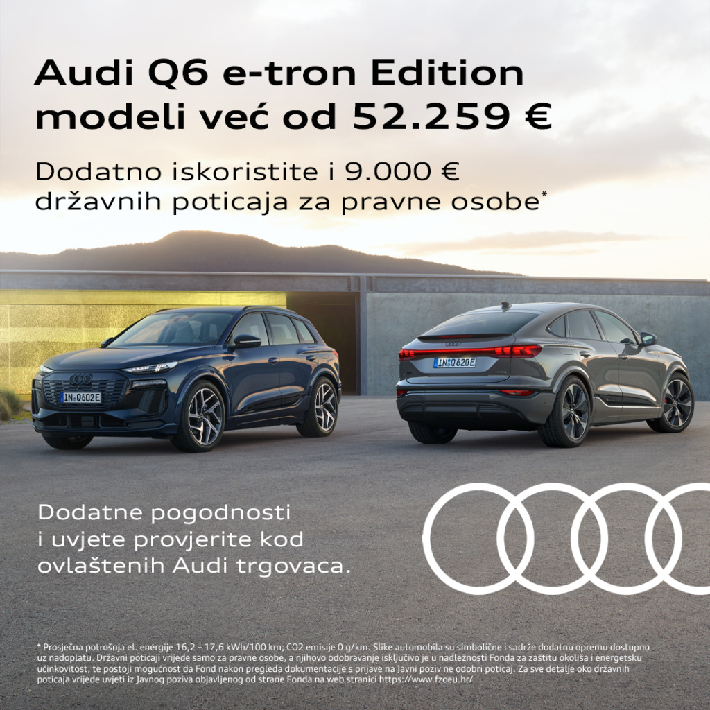 audi q6 etron poticaji